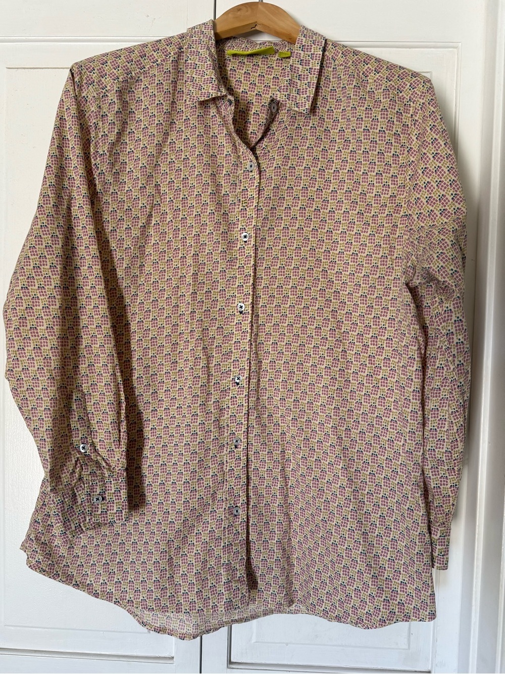 Rock Flower Paper button down blouse